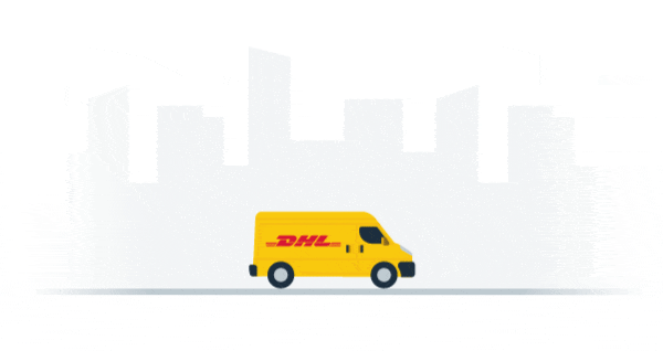 GIF for 'Dispatched' order status